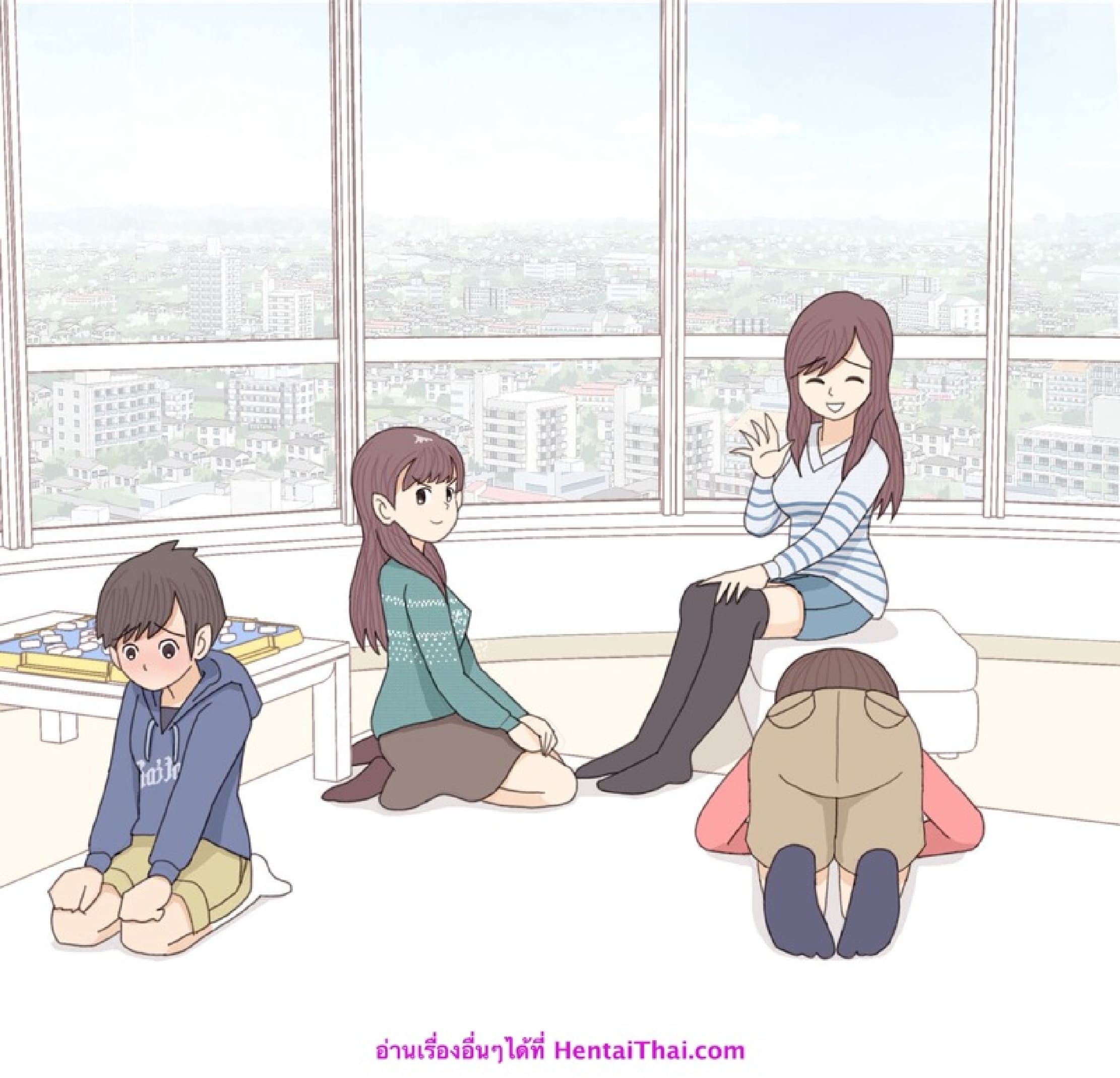 Undress mahjong party by kiyo